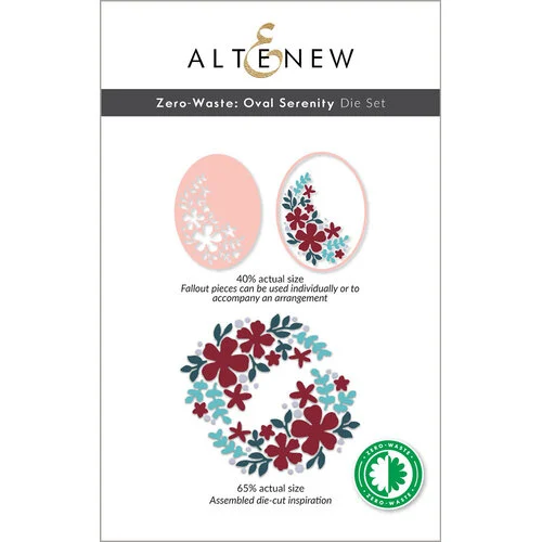 Altenew - Dies - Zero-Waste - Oval Serenity 1 Altenew - Dies - Zero-Waste - Oval Serenity