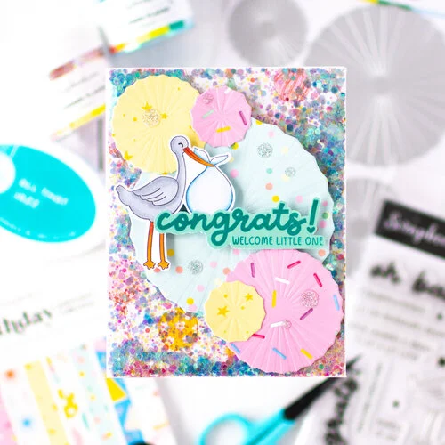 Scrapbook.com - Shimmer Flakes and Clear 6" x 8.5" Adhesive Sheets Bundle 2 15 Scrapbook.com - Shimmer Flakes and Clear 6" x 8.5" Adhesive Sheets Bundle 2