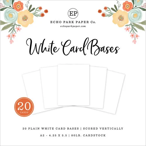 Echo Park - Card Base Kit - A2 Scored Vertical