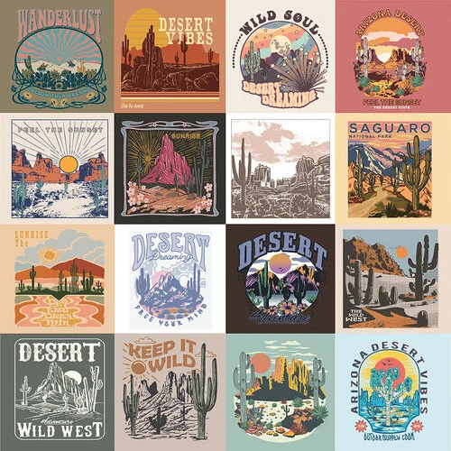Reminisce - Desert Dreams Collection - 12 x 12 Double Sided Paper - Desert Dreams 2 Reminisce - Desert Dreams Collection - 12 x 12 Double Sided Paper - Desert Dreams