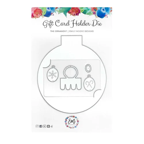 Emily Moore Designs - Dies - Gift Card Holder - The Ornament