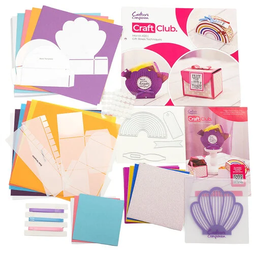 Crafter's Companion - Craft Club - Gift Box Templates Kit