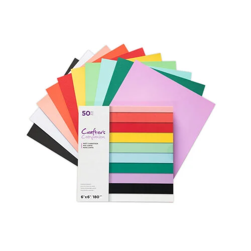 Crafter's Companion - 6 x 6 Paper Pad - Everyday Brights