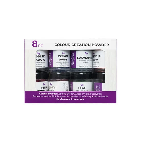 Crafter's Companion - Color Powder, Stamps, and Stencil Mask Bundle 4 Crafter's Companion - Color Powder, Stamps, and Stencil Mask Bundle