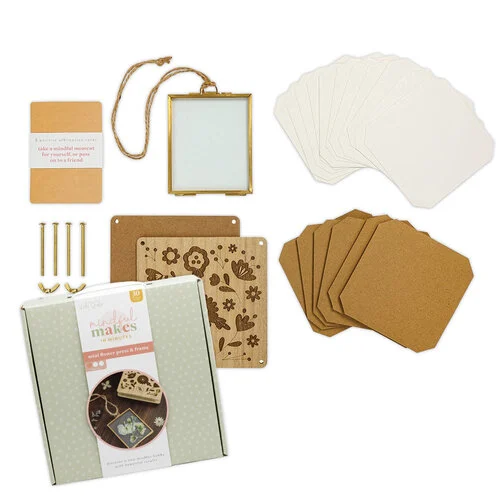 Violet Studio - Mindful Makes Kit - Mini Flower Press And Frame