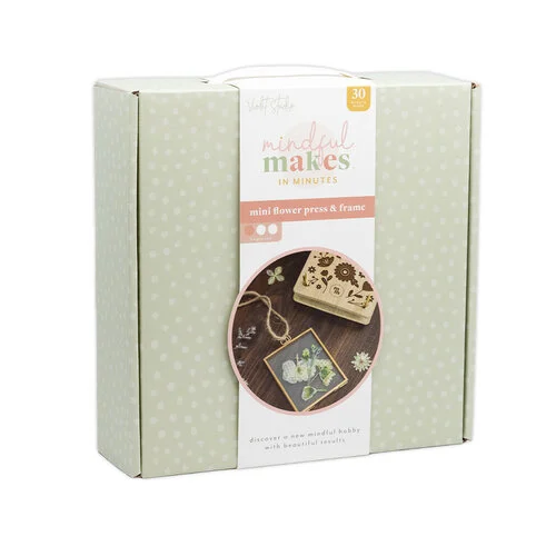 Violet Studio - Mindful Makes Kit - Mini Flower Press And Frame