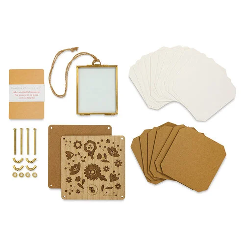Violet Studio - Mindful Makes Kit - Mini Flower Press And Frame 3 Violet Studio - Mindful Makes Kit - Mini Flower Press And Frame