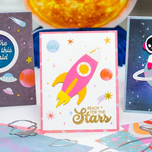 Scrapbook.com - Cosmic Bundle - Dies, Paper, Stamps 13 Scrapbook.com - Cosmic Bundle - Dies, Paper, Stamps