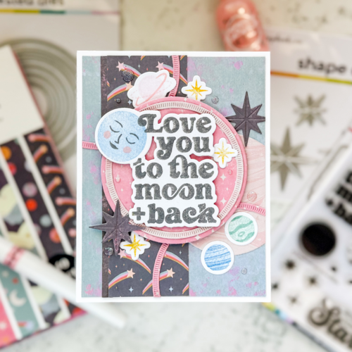 Scrapbook.com - Cosmic Bundle - Dies, Paper, Stamps 19 Scrapbook.com - Cosmic Bundle - Dies, Paper, Stamps