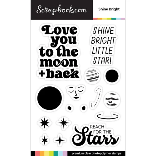 Scrapbook.com - Cosmic Bundle - Dies, Paper, Stamps 5 Scrapbook.com - Cosmic Bundle - Dies, Paper, Stamps