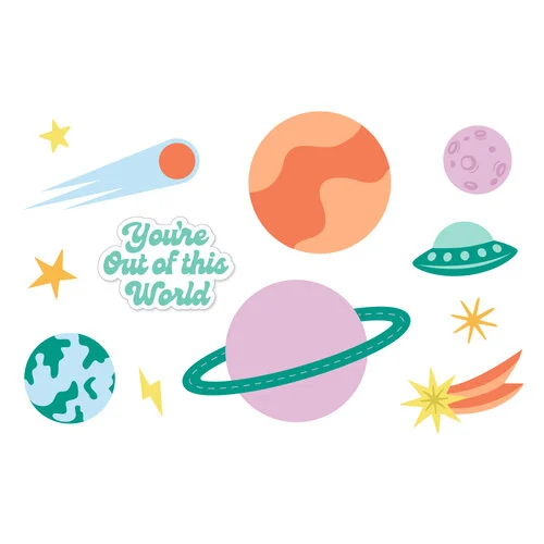 Scrapbook.com - Cosmic Bundle - Dies, Paper, Stamps 7 Scrapbook.com - Cosmic Bundle - Dies, Paper, Stamps