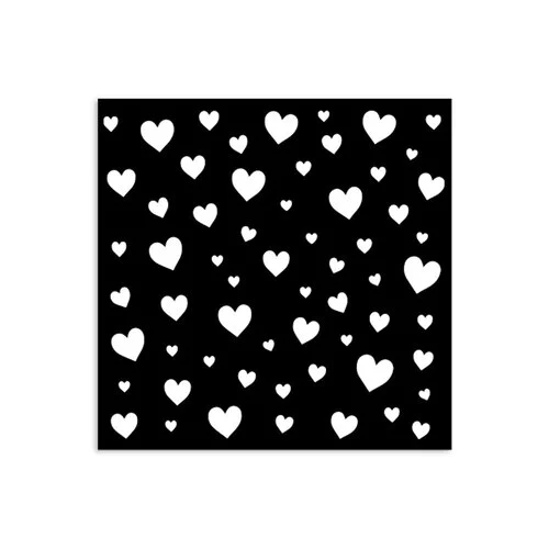 Stamperia - Timeless Collection - Stencils - Hearts