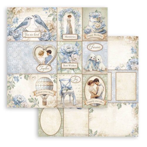 Stamperia - Timeless Collection - 12 x 12 Double Sided Paper - 9 Cards 1 Stamperia - Timeless Collection - 12 x 12 Double Sided Paper - 9 Cards