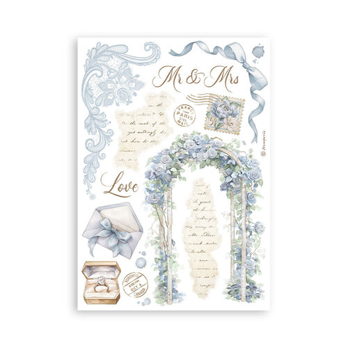 Stamperia - Timeless Collection - Washi Pad - 8 Sheets 6 Stamperia - Timeless Collection - Washi Pad - 8 Sheets