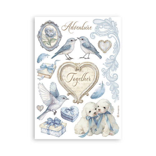 Stamperia - Timeless Collection - Washi Pad - 8 Sheets 7 Stamperia - Timeless Collection - Washi Pad - 8 Sheets
