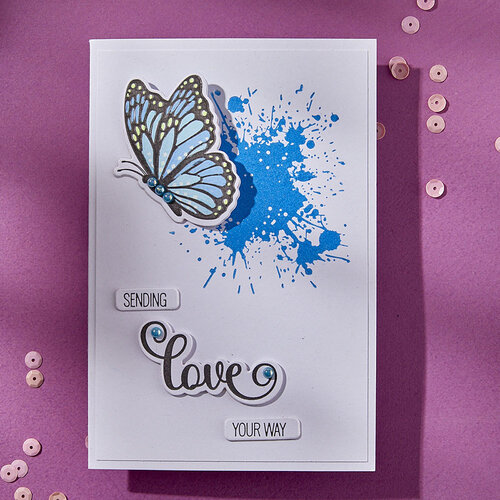 Spellbinders - Lisa Horton - Wildflowers Collection Collection - BetterPress Plates - Splatters 5 Spellbinders - Lisa Horton - Wildflowers Collection Collection - BetterPress Plates - Splatters