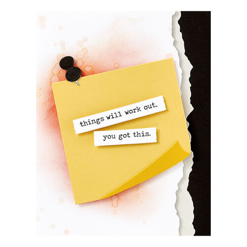 Spellbinders - Take Note Collection - Etched Dies - Push Pin Notes 4 Spellbinders - Take Note Collection - Etched Dies - Push Pin Notes
