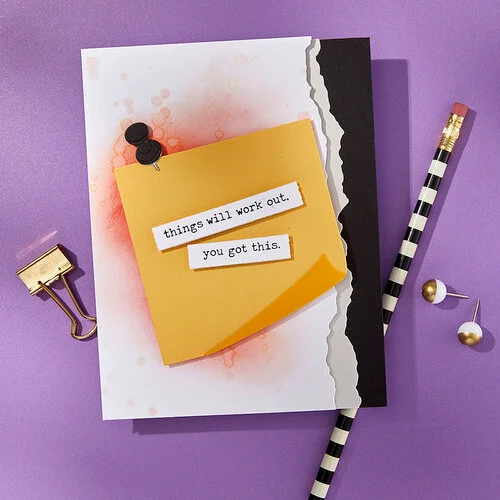 Spellbinders - Take Note Collection - Etched Dies - Push Pin Notes 5 Spellbinders - Take Note Collection - Etched Dies - Push Pin Notes