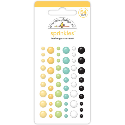 Doodlebug Design - Bee Happy Collection - Sprinkles - Bee Happy Assortment 1 Doodlebug Design - Bee Happy Collection - Sprinkles - Bee Happy Assortment