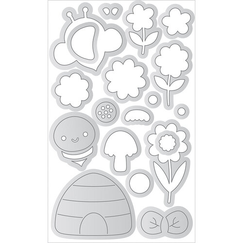Doodlebug Design - Bee Happy Collection - Doodle Cuts - Metal Dies - Busy Bee