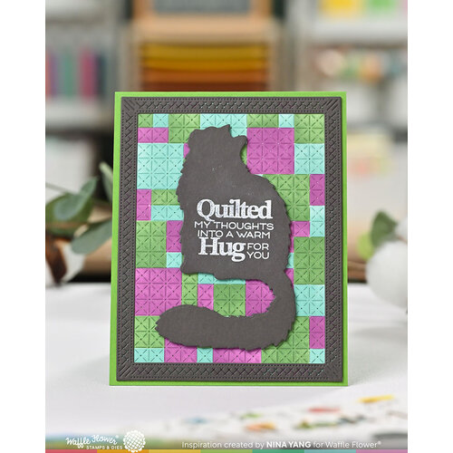 Waffle Flower Crafts - Craft Dies - Cat Silhouette 5 Waffle Flower Crafts - Craft Dies - Cat Silhouette