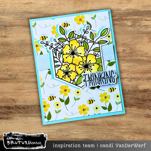 Brutus Monroe - Spring Fling Collection - Dies - Shaped Flowers 2 Brutus Monroe - Spring Fling Collection - Dies - Shaped Flowers