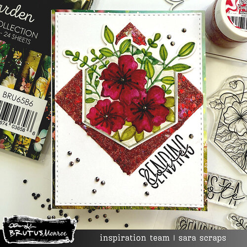 Brutus Monroe - Spring Fling Collection - Dies - Shaped Flowers 4 Brutus Monroe - Spring Fling Collection - Dies - Shaped Flowers