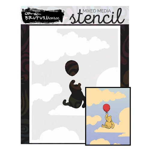 Brutus Monroe - Winnie And Friends Collection - Stencils - Dropping In 1 Brutus Monroe - Winnie And Friends Collection - Stencils - Dropping In