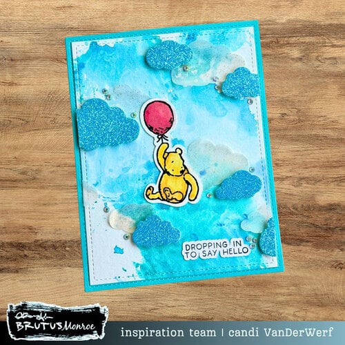 Brutus Monroe - Winnie And Friends Collection - Stencils - Dropping In 2 Brutus Monroe - Winnie And Friends Collection - Stencils - Dropping In