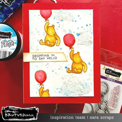 Brutus Monroe - Winnie And Friends Collection - Stencils - Dropping In 3 Brutus Monroe - Winnie And Friends Collection - Stencils - Dropping In