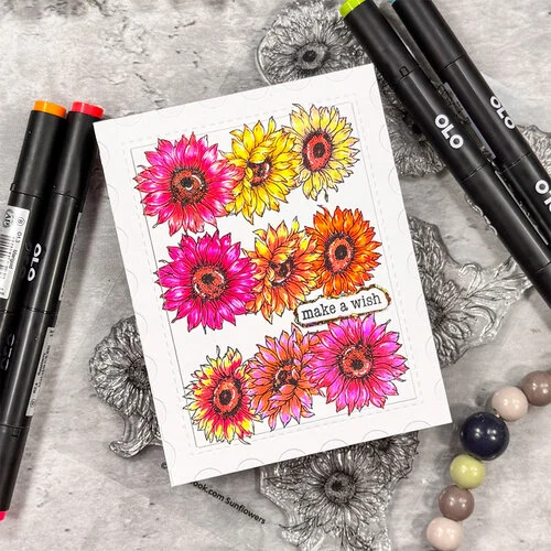 OLO - Brush Collection - 8 Color Markers Set - Essentials 8 OLO - Brush Collection - 8 Color Markers Set - Essentials