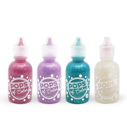 Scrapbook.com - Pops of Color - Glitter - Fairytale Bundle - 1oz - 4 pack 1 Scrapbook.com - Pops of Color - Glitter - Fairytale Bundle - 1oz - 4 pack