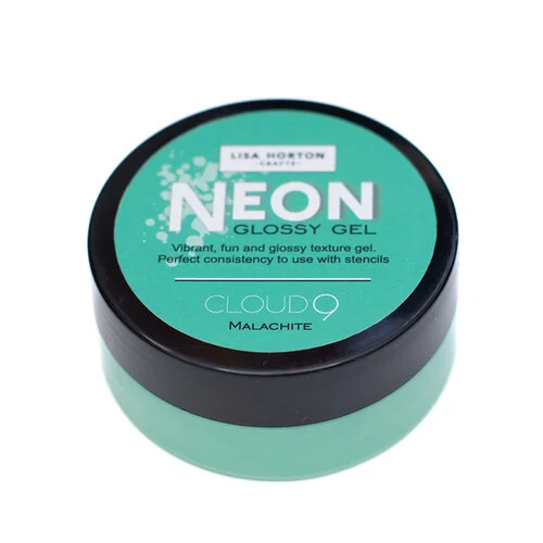 Lisa Horton Crafts - Neon Glossy Gel - Malachite 1 Lisa Horton Crafts - Neon Glossy Gel - Malachite