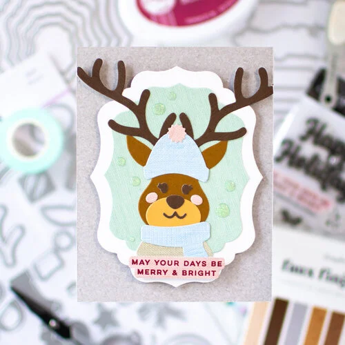 Scrapbook.com - Decorative Die Set - Deer 5 Scrapbook.com - Decorative Die Set - Deer