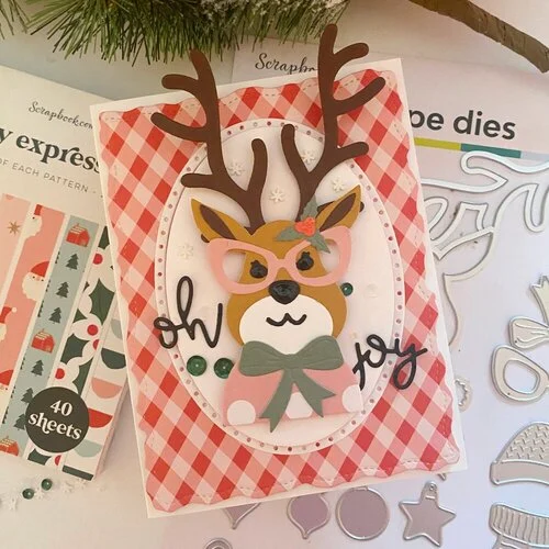 Scrapbook.com - Decorative Die Set - Deer 6 Scrapbook.com - Decorative Die Set - Deer