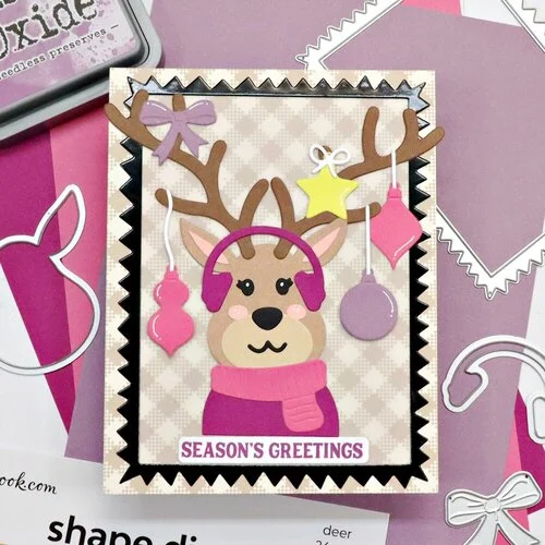 Scrapbook.com - Decorative Die Set - Deer 7 Scrapbook.com - Decorative Die Set - Deer