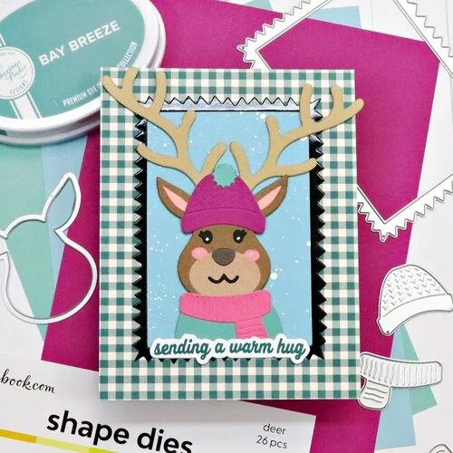 Scrapbook.com - Decorative Die Set - Deer 8 Scrapbook.com - Decorative Die Set - Deer