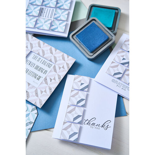 Sizzix - Rotating Stencils - Geo Blocks 8 Sizzix - Rotating Stencils - Geo Blocks