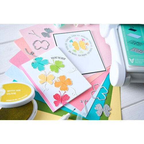 Sizzix - Catherine Pooler - Clear Stamps - Overarching Sentiments