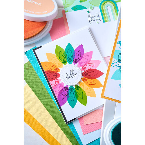 Sizzix - Catherine Pooler - Clear Stamps - Overarching Sentiments
