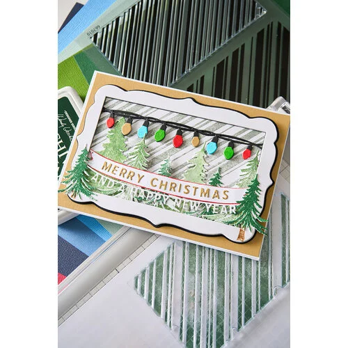 Sizzix - 49 and Market Collection - Thinlits Dies - Snap and Swap Merry Christmas