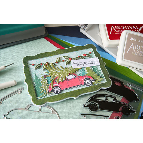 Sizzix - 49 and Market Collection - Thinlits Dies - Snap and Swap Merry Christmas