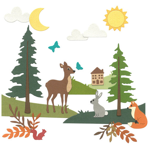 Sizzix - Thinlits Dies - Home Sweet Home 2 Sizzix - Thinlits Dies - Home Sweet Home