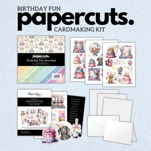 Paper Rose - Birthday Fun Collection - Cardmaking Kit