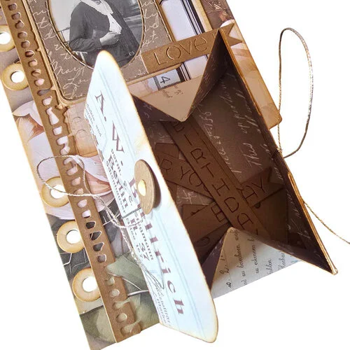 Elizabeth Craft Designs - Once In A Lifetime Collection - Dies - Box Envelope 6 Elizabeth Craft Designs - Once In A Lifetime Collection - Dies - Box Envelope