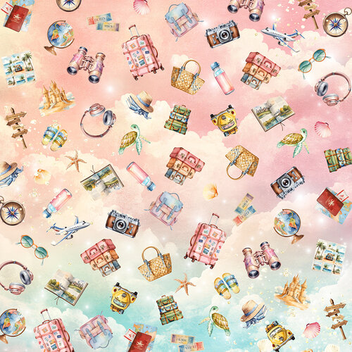 Memory Place - Sunkissed Summer Collection - Origami Paper