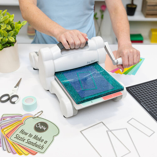 Sizzix - Big Shot Machine Die Cutting Bundle - Assorted Nested Dies