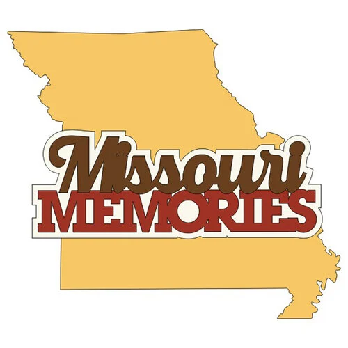 Scrapbook Customs - Laser Cuts - Missouri Natural Memories 1 Scrapbook Customs - Laser Cuts - Missouri Natural Memories