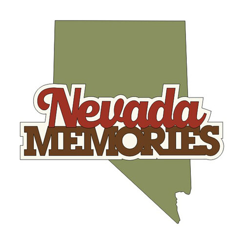 Scrapbook Customs - Laser Cuts - Nevada Natural Memories 1 Scrapbook Customs - Laser Cuts - Nevada Natural Memories