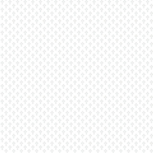 Scrapbook Customs - 12 x 12 Double Sided Paper - Easter Lily And Crosses 2 Scrapbook Customs - 12 x 12 Double Sided Paper - Easter Lily And Crosses